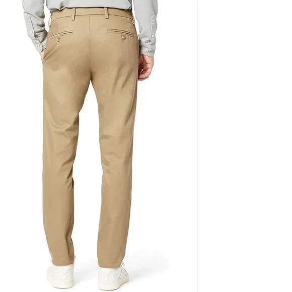 Dockers Men's Slim Fit Signature Khaki Cotton Pants - Picture 2 of 4